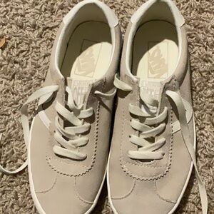 Vans Light Beige Suede Shoes